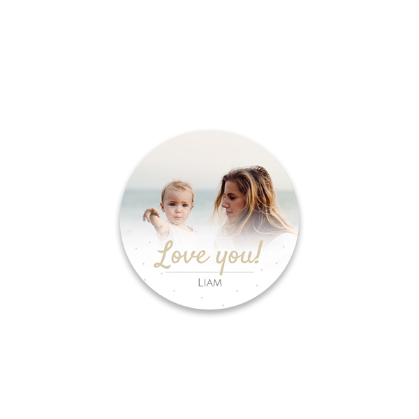 Ronde stickers klein - Set van 48 Ronde stickers klein - Set van 48