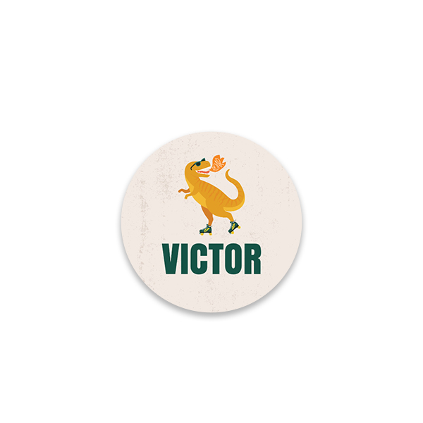 Ronde stickers klein - Set van 48 Ronde stickers klein - Set van 48