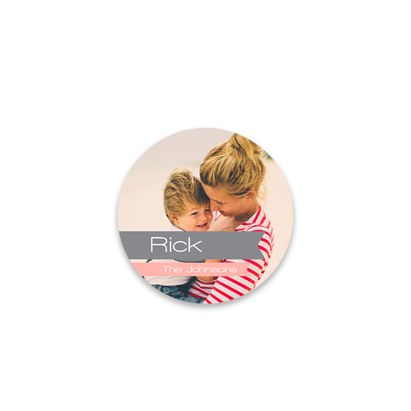 Foto Sticker Rund klein - 48 Stk.