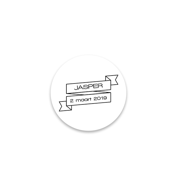 Gift wrapping stickers Round Small - set of 48 Gift wrapping stickers Round Small - set of 48