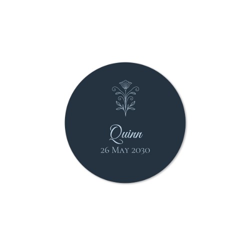 Ronde stickers klein - Set van 48