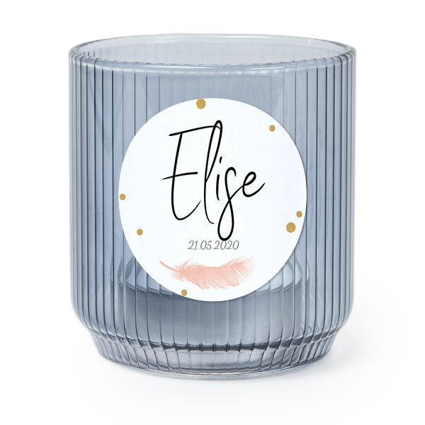 Feather Sparkles  - Text Only