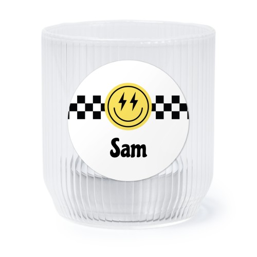 Lightning Smiley - Text only