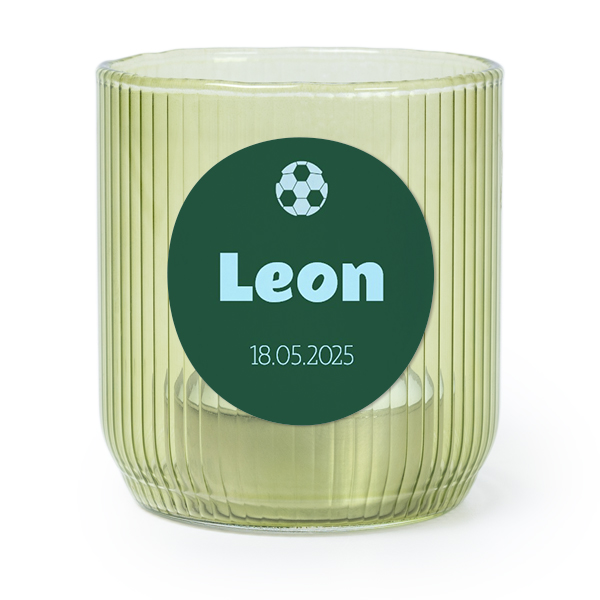 Colour Block Football - Text Only