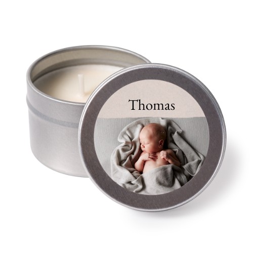 Tea Lights with Sticker - set of 12 Tea Lights with Sticker - set of 12
