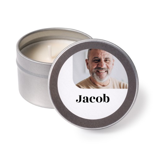 Tea Lights with Sticker - set of 12