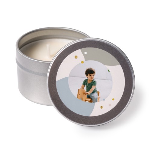 Teelicht mit Sticker - 12 Stk.