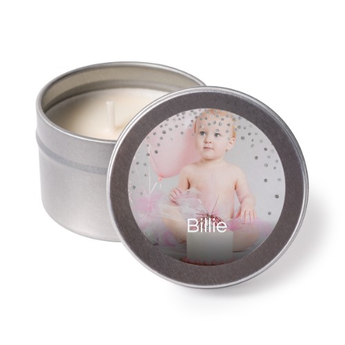 Theelicht met sticker (Set van 12)