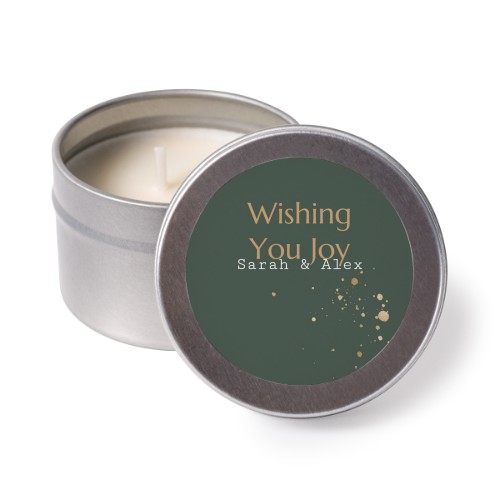 Tea Lights with Sticker - set of 12