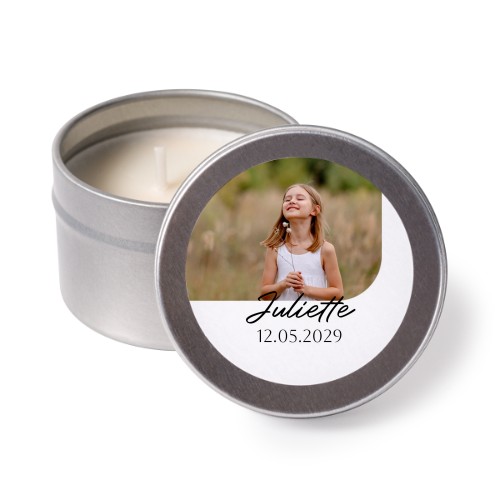 Tea Lights with Sticker - set of 12