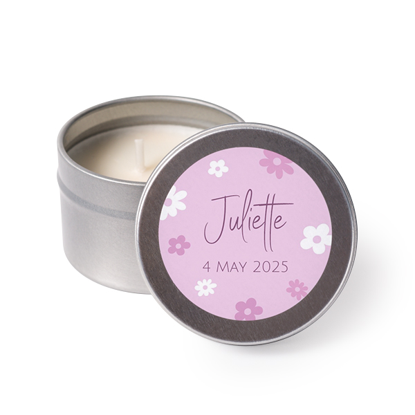 Tea Lights with Sticker - set of 12 Tea Lights with Sticker - set of 12