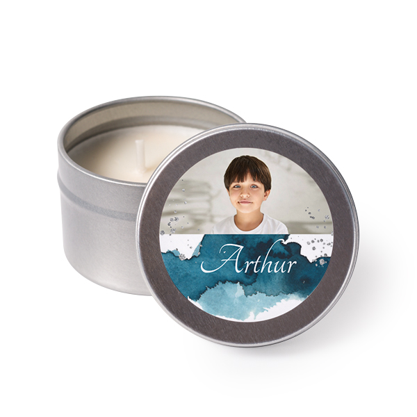 Theelicht met sticker (Set van 12) Theelicht met sticker (Set van 12)