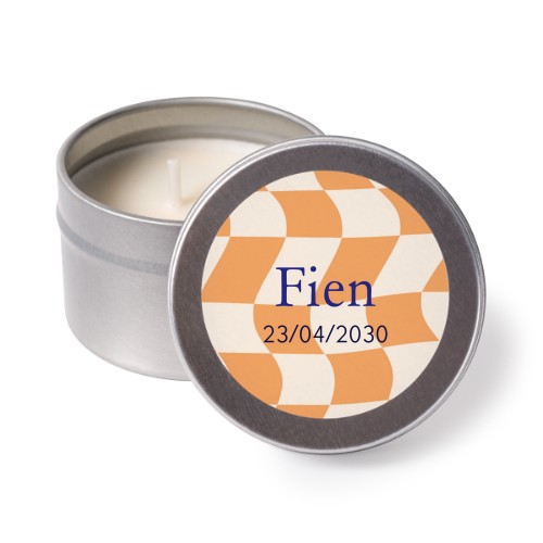 Tea Lights with Sticker - set of 12