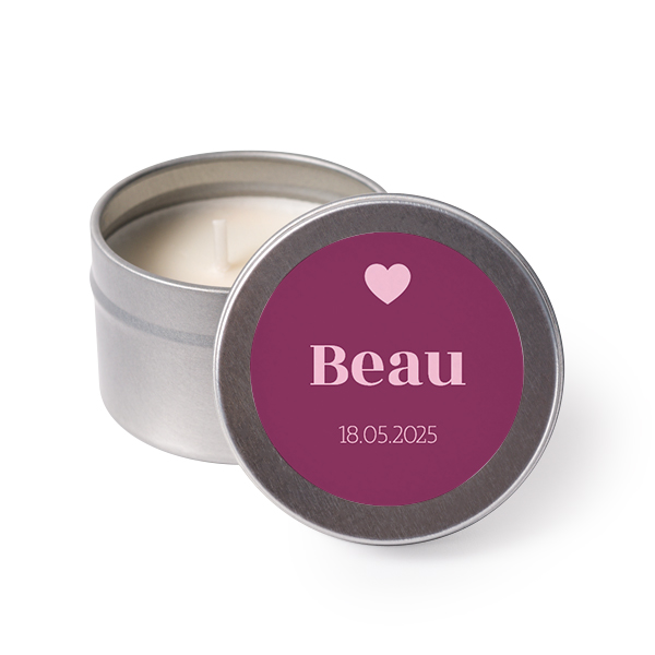 Tea Lights with Sticker - set of 12 Tea Lights with Sticker - set of 12