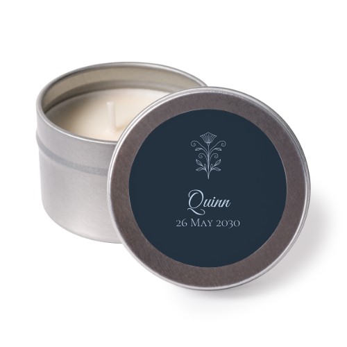 Tea Lights with Sticker - set of 12