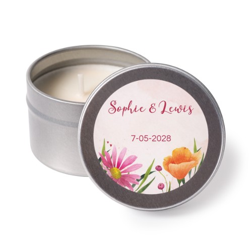 Tea Lights with Sticker - set of 12 Tea Lights with Sticker - set of 12