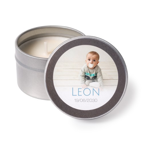 Bougies avec autocollants (lot de 24)