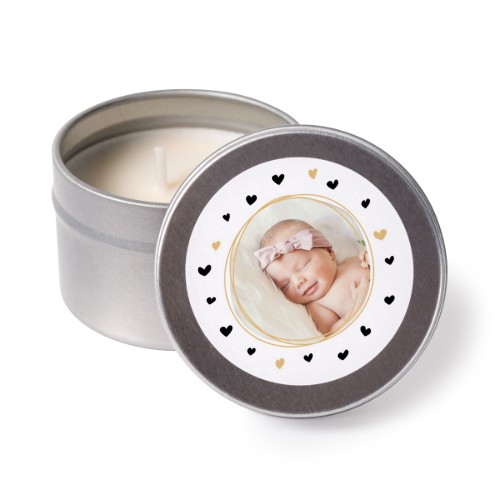 Tea Lights with Sticker - set of 24