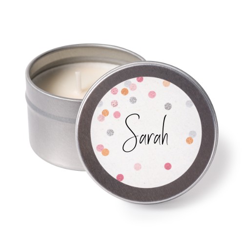 Waxinelichtjes met sticker - Set van 24