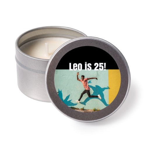 Tea Lights with Sticker - set of 24 Tea Lights with Sticker - set of 24