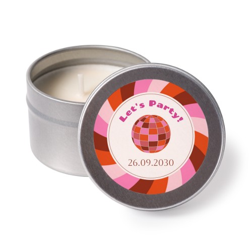 Theelicht met sticker (Set van 24)