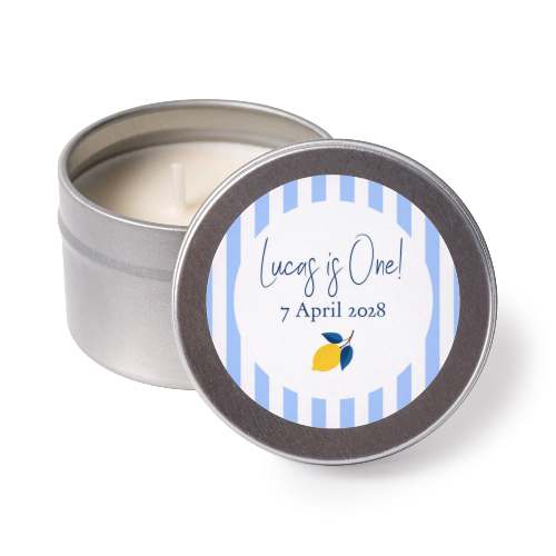 Tea Lights with Sticker - set of 24 Tea Lights with Sticker - set of 24