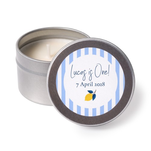 Tea Lights with Sticker - set of 24 Tea Lights with Sticker - set of 24