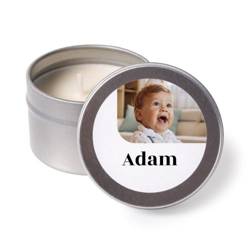 Tea Lights with Sticker - set of 24