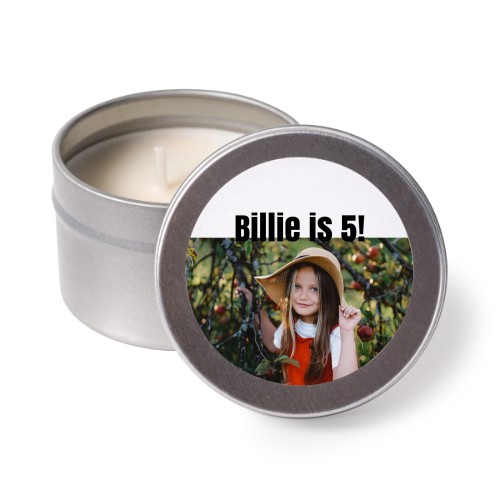 Waxinelichtjes met sticker - Set van 24