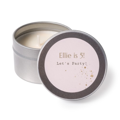 Tea Lights with Sticker - set of 24