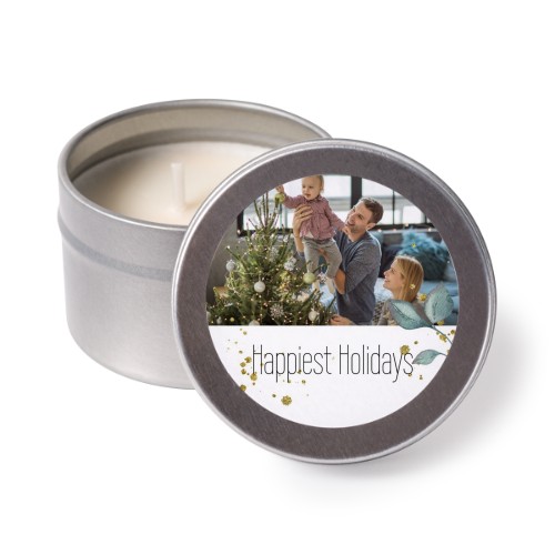 Waxinelichtjes met sticker - Set van 24