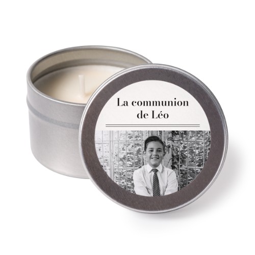 Bougies avec autocollants (lot de 24)