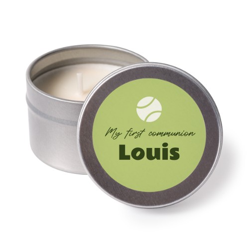 Tea Lights with Sticker - set of 24