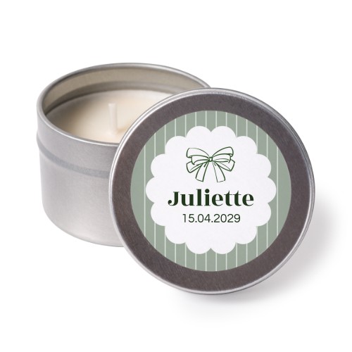 Tea Lights with Sticker - set of 24