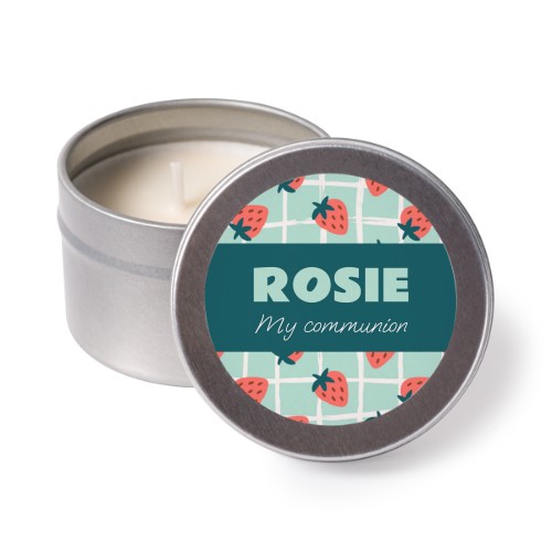 Tea Lights with Sticker - set of 24