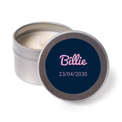 Tea Lights with Sticker - set of 24