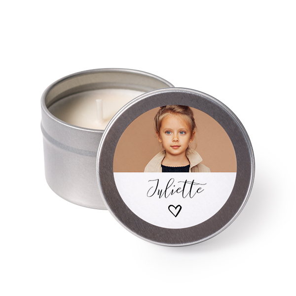 Bougies avec autocollants (lot de 24)