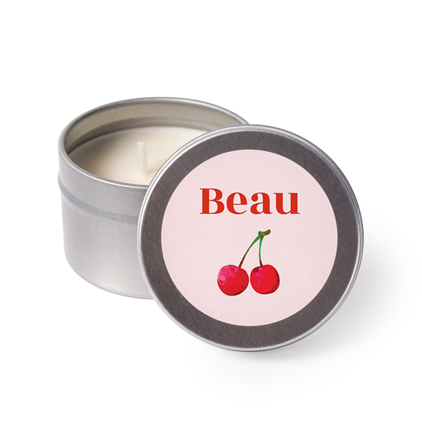 Tea Lights with Sticker - set of 24 Tea Lights with Sticker - set of 24