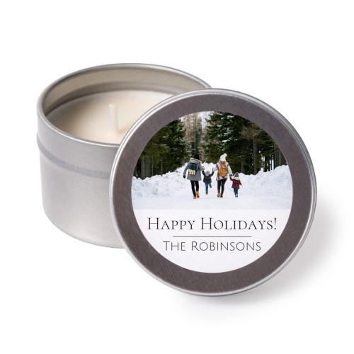 Tea Lights with Sticker - set of 24