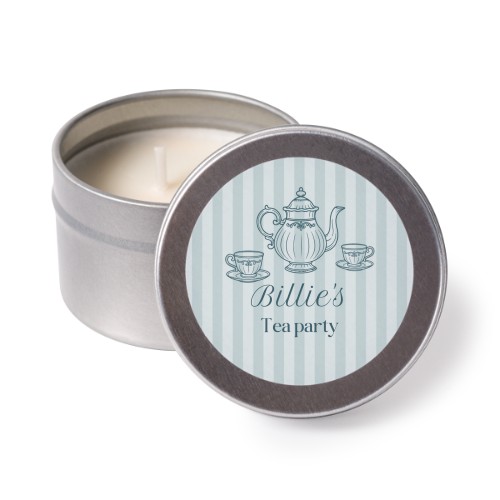 Tea Lights with Sticker - set of 24