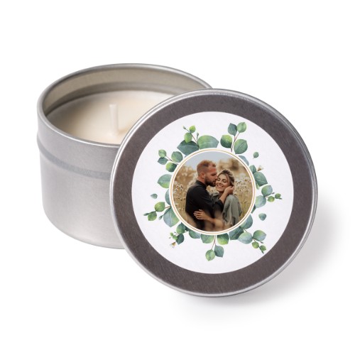 Tea Lights with Sticker - set of 24