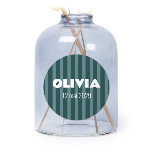 Striped Arch Shape Striped Arch Shape