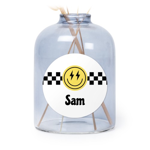 Lightning Smiley - Text only