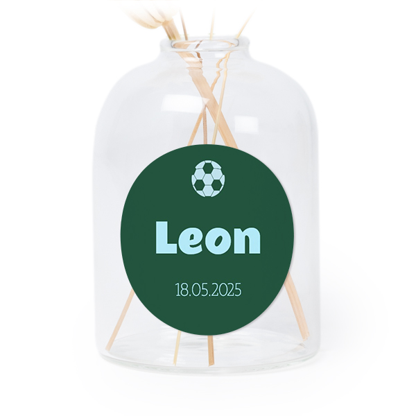 Colour Block Football - Text Only