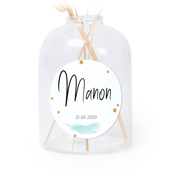 Feather Sparkles  - Text Only