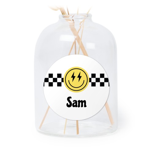 Lightning Smiley - Text only