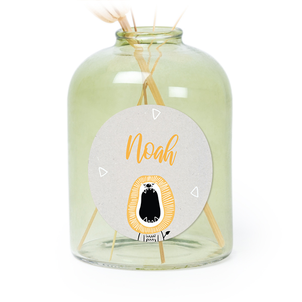 Cardboard Doodle Lion - Text Only Cardboard Doodle Lion - Text Only