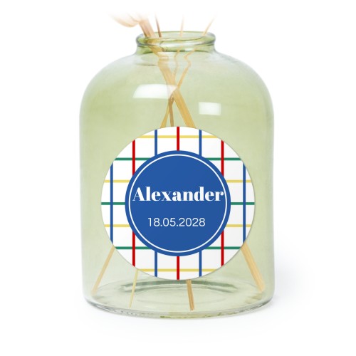 Colorful Grid - Text Only