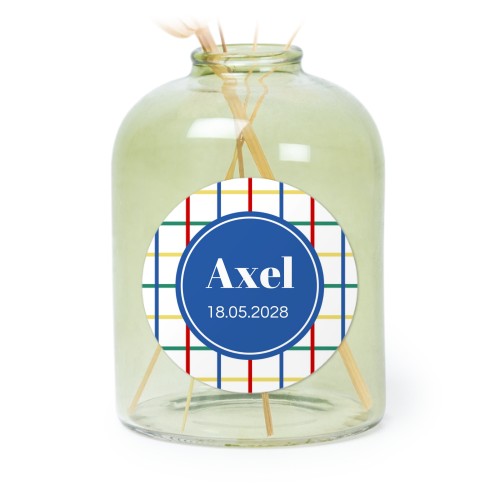 Colorful Grid - Text Only