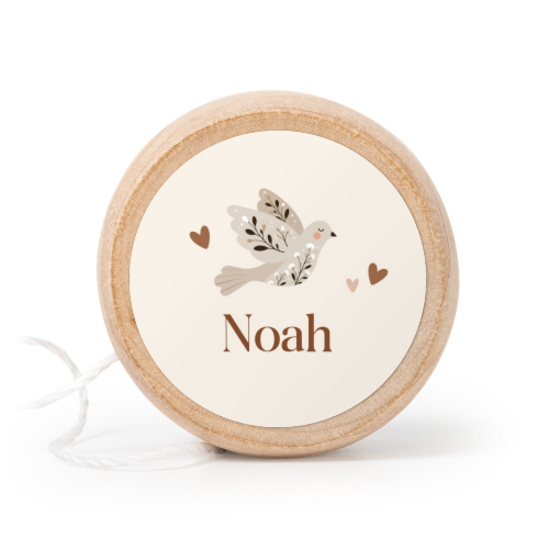 Holz Jojo Set personalisiert mit Fotostickern - 12 Stk.